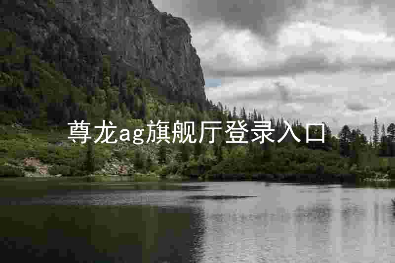 尊龙ag旗舰厅登录入口